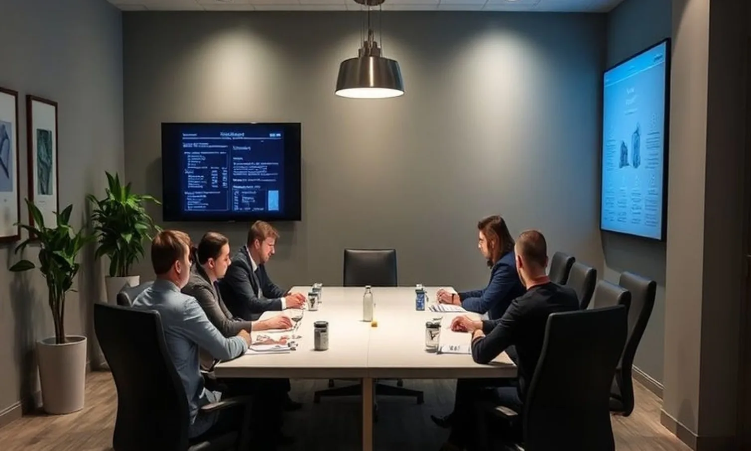 Professional webinar setup